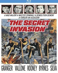 The Secret Invasion, starring Stewart Granger, Mickey Rooney, Raf Vallone, Henry Silva, Edd Byrnes, directed by Roger Corman