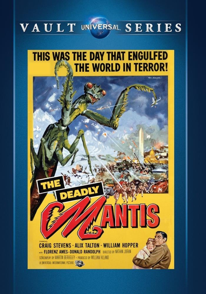 The Deadly Mantis (1952) starring Craig Stevens, Alix Talton, William Hopper