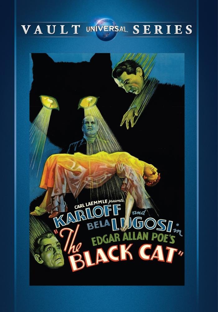 The Black Cat (1934) starring Boris Karloff, Bela Lugosi