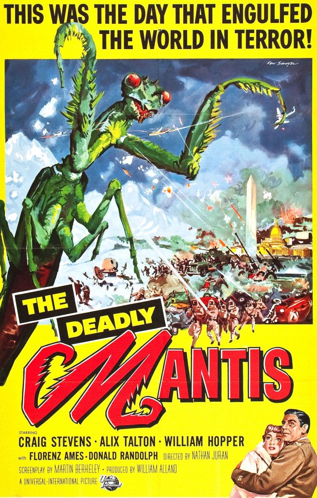The Deadly Mantis poster large