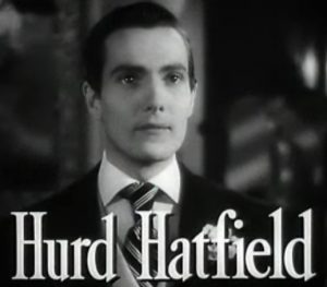 Hurd Hatfield as the title character in The Picture of Dorian Gray