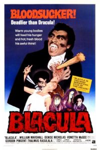 Blacula (1972) starring William Marshall, Vonetta McGee