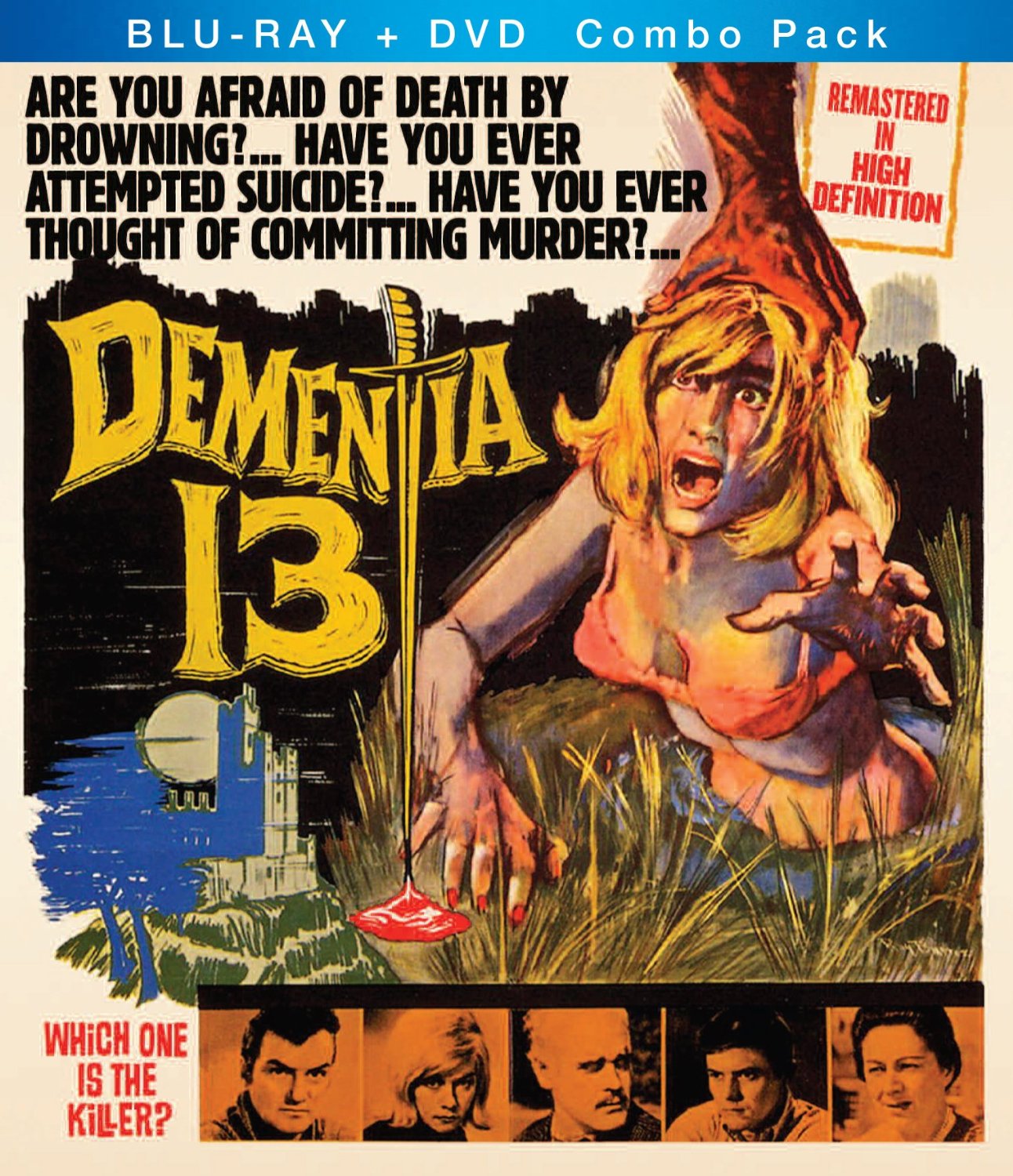 Dementia 13 (1963) starring William Campbell, Luana Anders, directed by Francis Ford Coppola