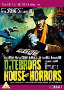 Dr. Terror's House of Horrors, starring Peter Cushing, Christopher Lee