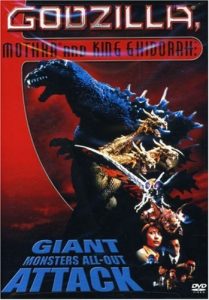 Godzilla, Mothra, King Ghidorah in Giant Monsters All Out Attack