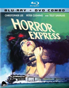 Horror Express, starring Peter Cushing, Christopher Lee, Telly Savalas