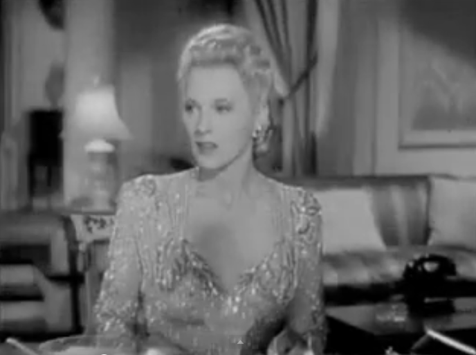 The lovely Ilona Massey as Maria Sorenson, secret agent in Germany