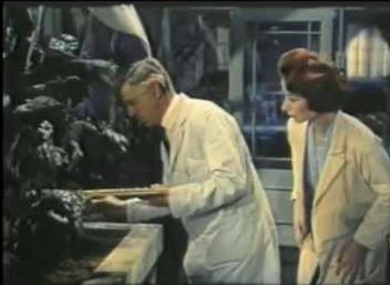 In Konga, Dr. Decker explains to Margaret about his carnivorous plants
