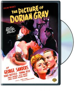 The Picture of Dorian Gray (1945) starring George Sanders, Hurd Hatfield, Angela Lansbury, Donna Reed, Peter Lawford