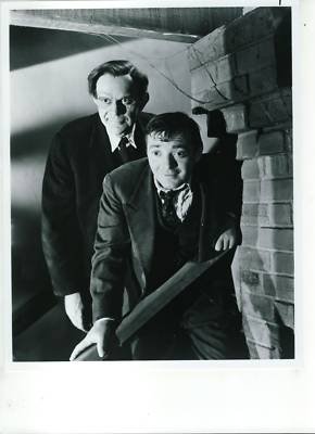 Raymond Massey and Peter Lorre in Arsenic and Old Lace