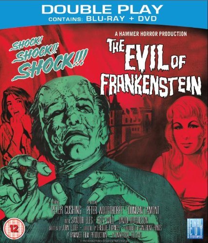 The Evil of Frankenstein, starring Peter Cushing