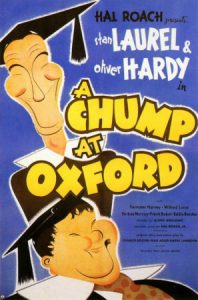 A Chump at Oxford, starring Laurel and Hardy