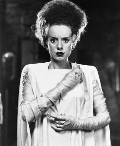 Elsa Lanchester as the titular Bride of Frankenstein