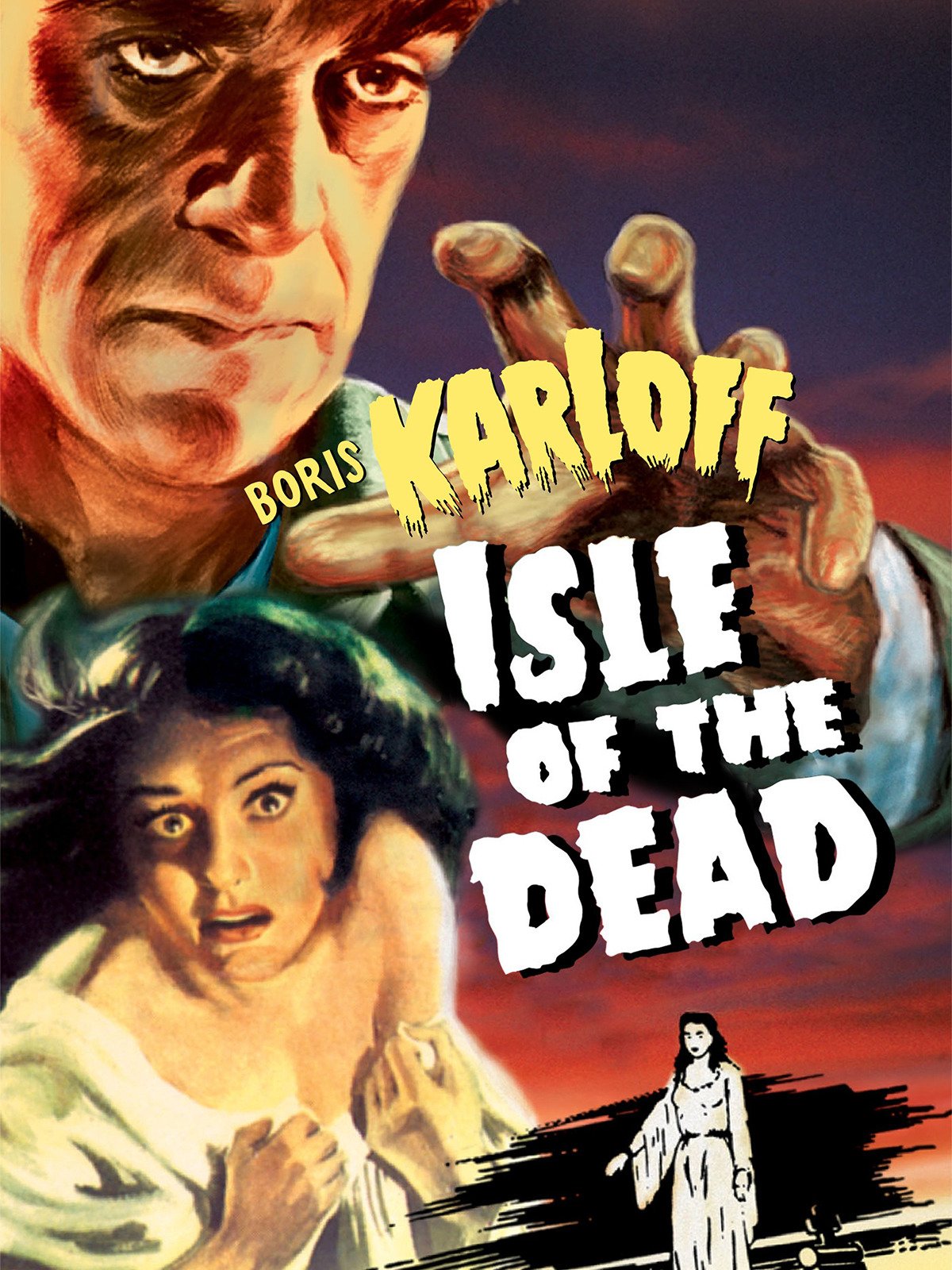 Isle of the Dead (1949) starring Boris Karloff, Ellen Drew