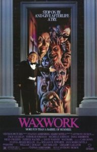 Waxwork (1988) starring Zach Galligan, Deborah Foreman, Michelle Johnson