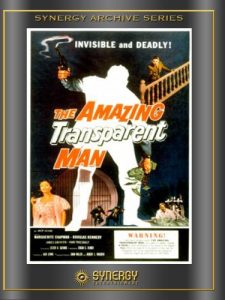 The Amazing Transparent Man (1960) starring Douglas Kennedy, James Griffith, Marguerite Chapman, Ivan Triesault