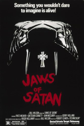 Jaws of Satan (1981) starring Fritz Weaver,  Gretchen Corbett, Jon Korkes, Norman Lloyd