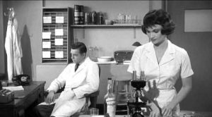 The Leech Woman - the doctor's laboratory