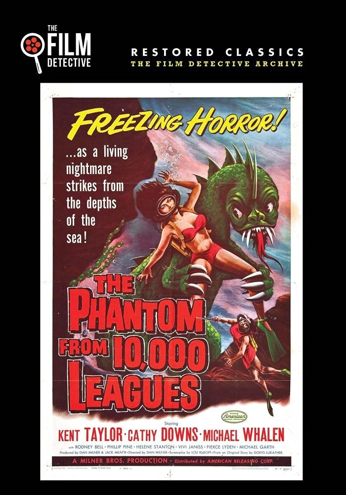 The Phantom from 10,000 Leagues (1955) starring Kent Taylor, Cathy Downs, Michael Whalen
