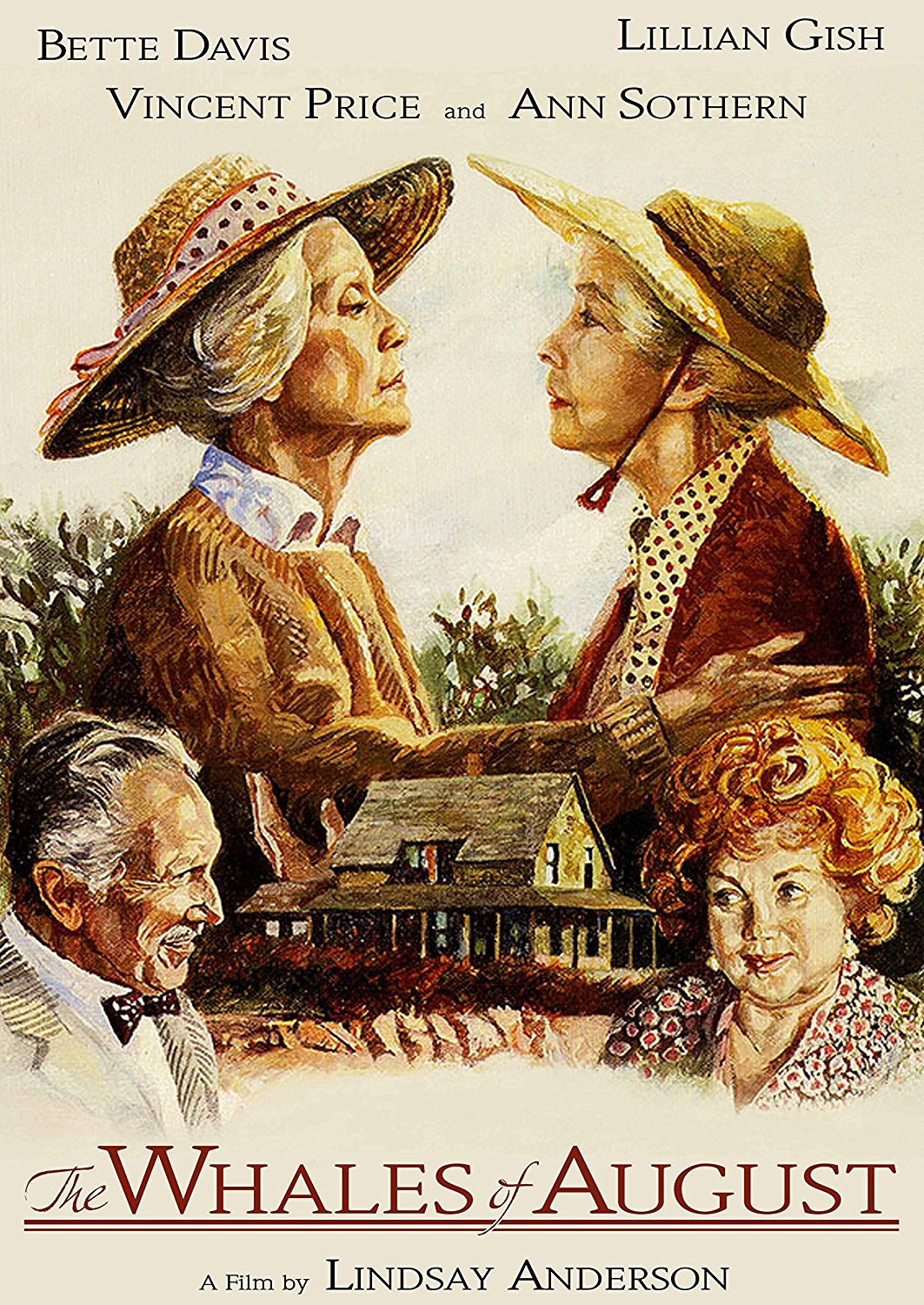 The Whales of August (1987) starring Lillian Gish, Bette Davis, Vincent Price, Ann Sothern