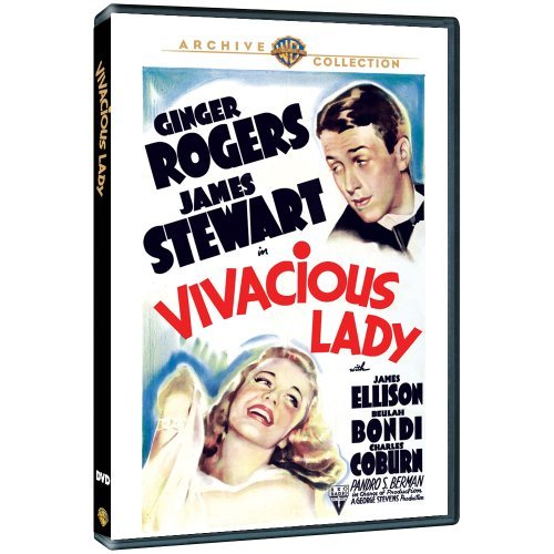 Vivacious Lady, starring Jimmy Stewart, Ginger Rogers, Charles Coburn, Beulah Bondi