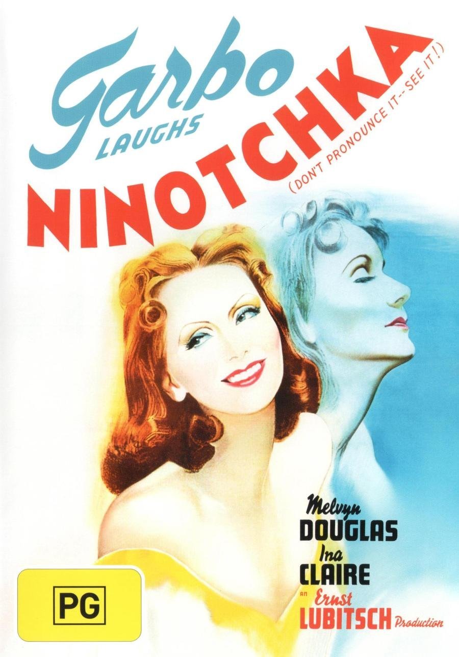Ninotchka (1939) starring Greta Garbo, Melvyn Douglas, Ina Claire, Bela Lugosi, Sig Ruman