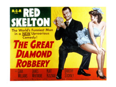 The Great Diamond Robbery starring Red Skelton, Cara Williams, James Whitmore