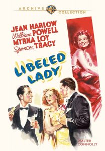 Libeled Lady (1936) starring Spencer Tracy, Myrna Loy, William Powell, Jean Harlow