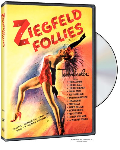 Ziegfeld Follies (1945) starring William Powell, Red Skelton, Fred Astaire, Gene Kelly,  Lucille Ball,  Lena Horne, Kathryn Grayson and many more