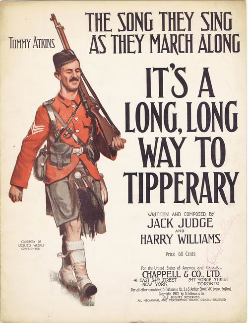 It's a Long Way to Tipperary (1912) lyrics - Written by Jack Judge and Harry Williams, performed by Judy Garland in For Me and My Gal