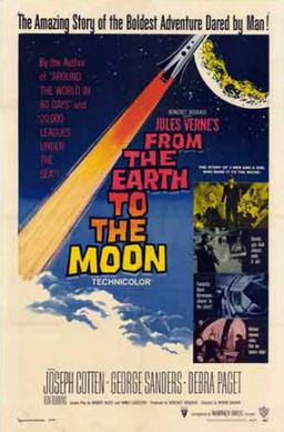 From the Earth to the Moon (1958) starring Joseph Cotton, George Sanders