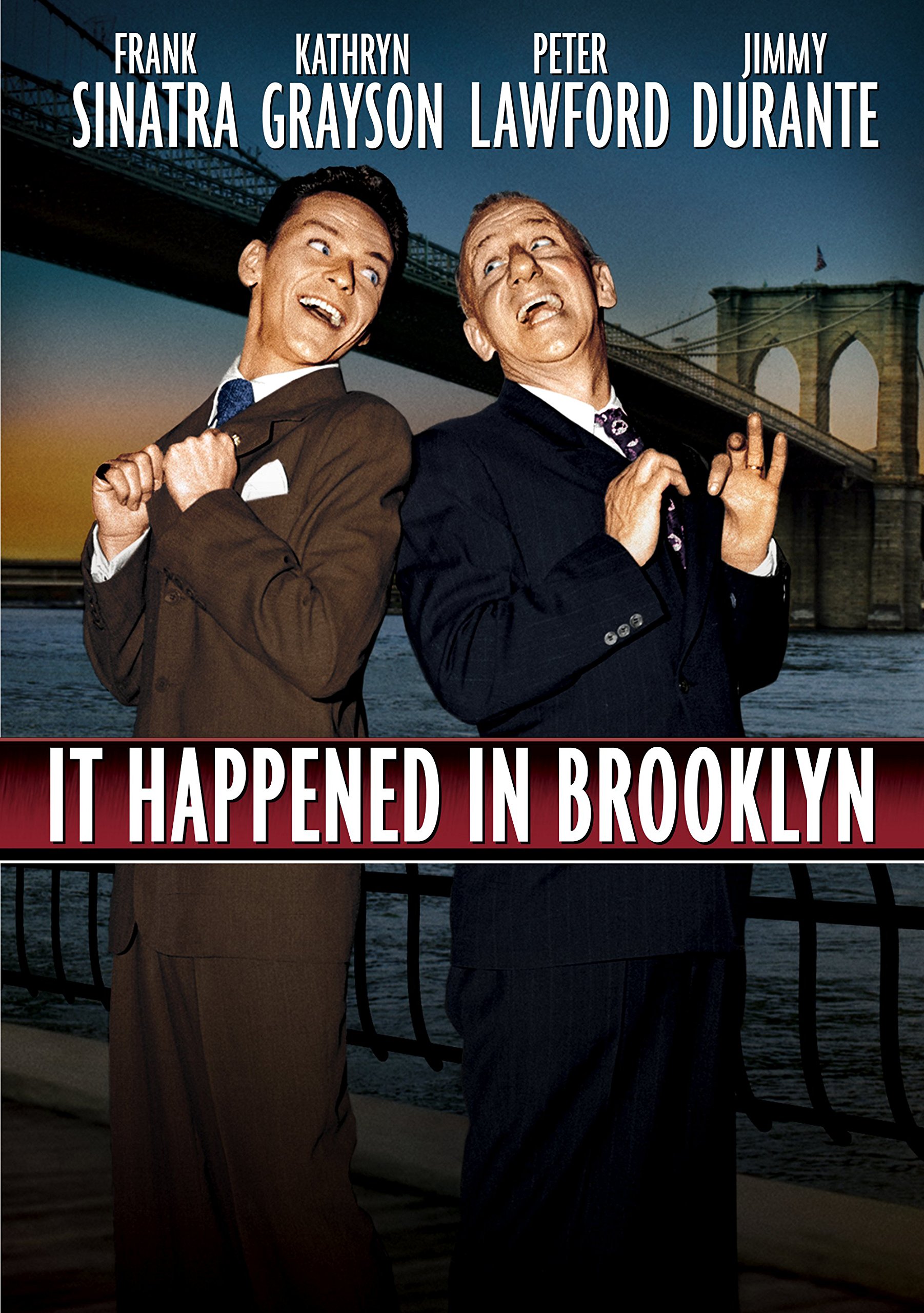 It Happened in Brooklyn (1947) starring Frank Sinatra, Kathryn Grayson, Peter Lawford, Jimmy Durante, Gloria Grahame