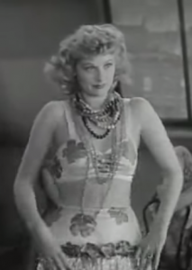 Lucille Ball as Bubbles, doing her hula dance audition in Dance, Girl, Dance