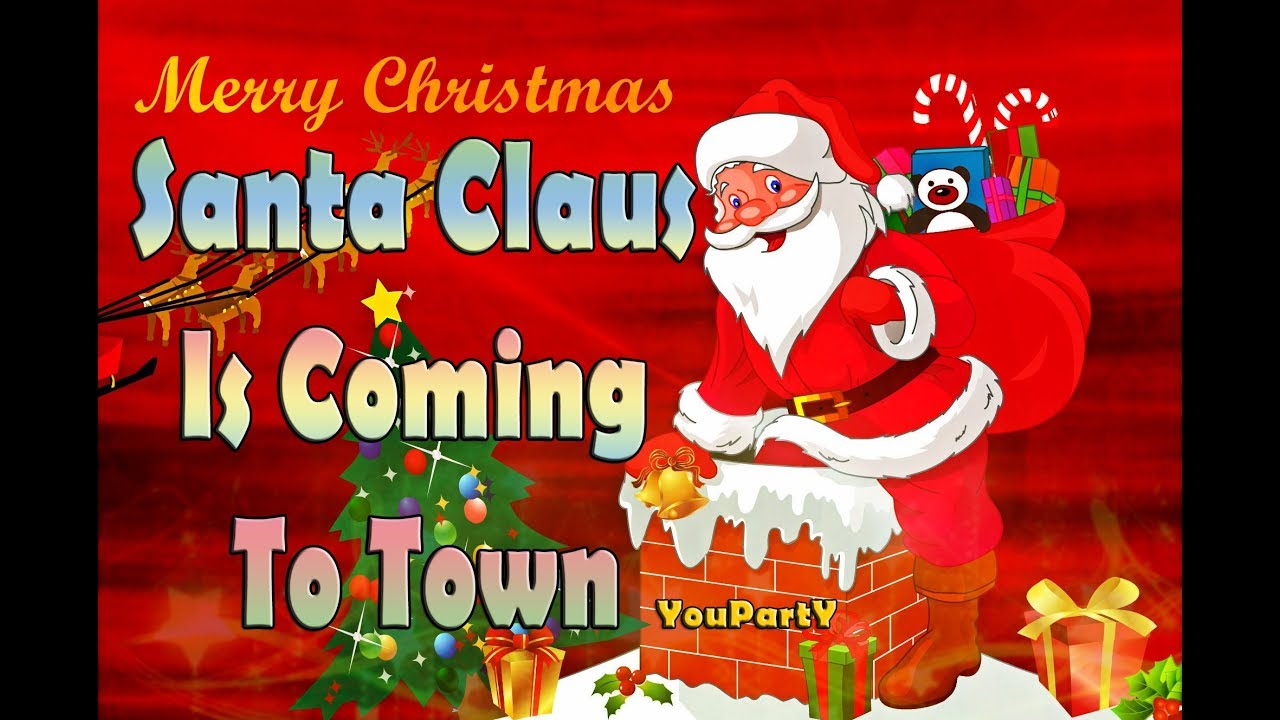 Song lyrics to Santa Claus is Coming to Town