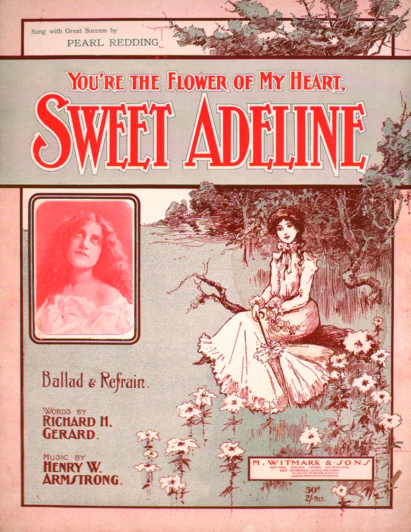 Song lyrics to Sweet Adeline