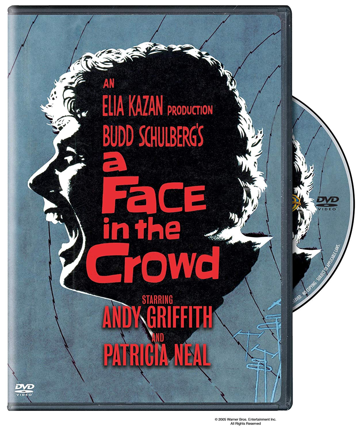 A Face in the Crowd (1957) starring Andy Griffith, Patricia Neal, Walter Matthau, Lee Remick, directed by Elia Kazan