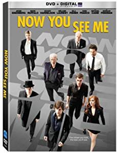 Now You See Me, starring Mark Ruffalo, Morgan Freeman, Jesse Eisenberg, Woody Harrelson, Michael Caine, Mélanie Laurent, Dave Franco