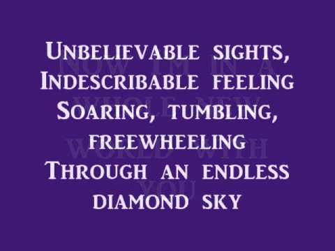 Song lyrics to A Whole New World, music by Alan Menken, lyrics by Tim Rice, performed in Walt Disney's Aladdin