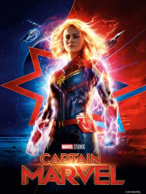 ﻿Captain Marvel (2019) starring Brie Larson, Samuel L. Jackson