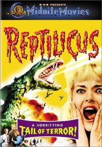Cover of Reptilicus - which really misrepresents the content of the movie