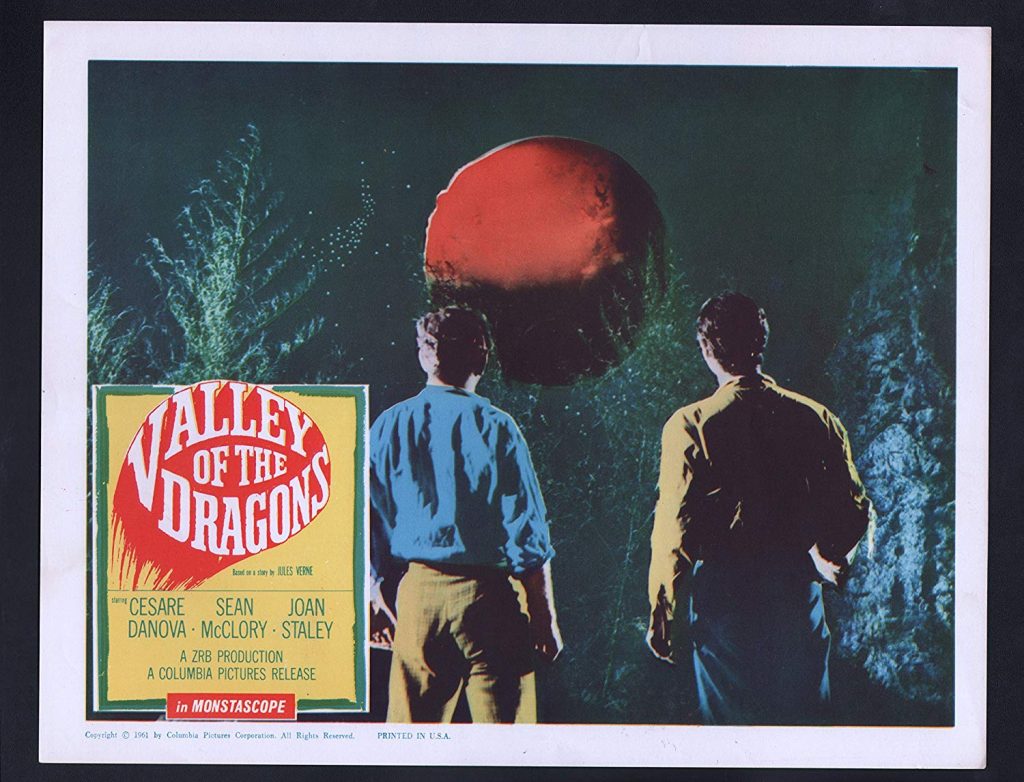 Valley of the Dragons - our protagonists see the comet approaching