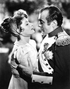 Greta Garbo as Marie Walewska and Charles Boyer as Napoleon in Conquest