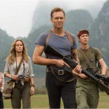 Brie Larson, Tom Hiddleston, soldier in over their heads in Kong: Skull Island