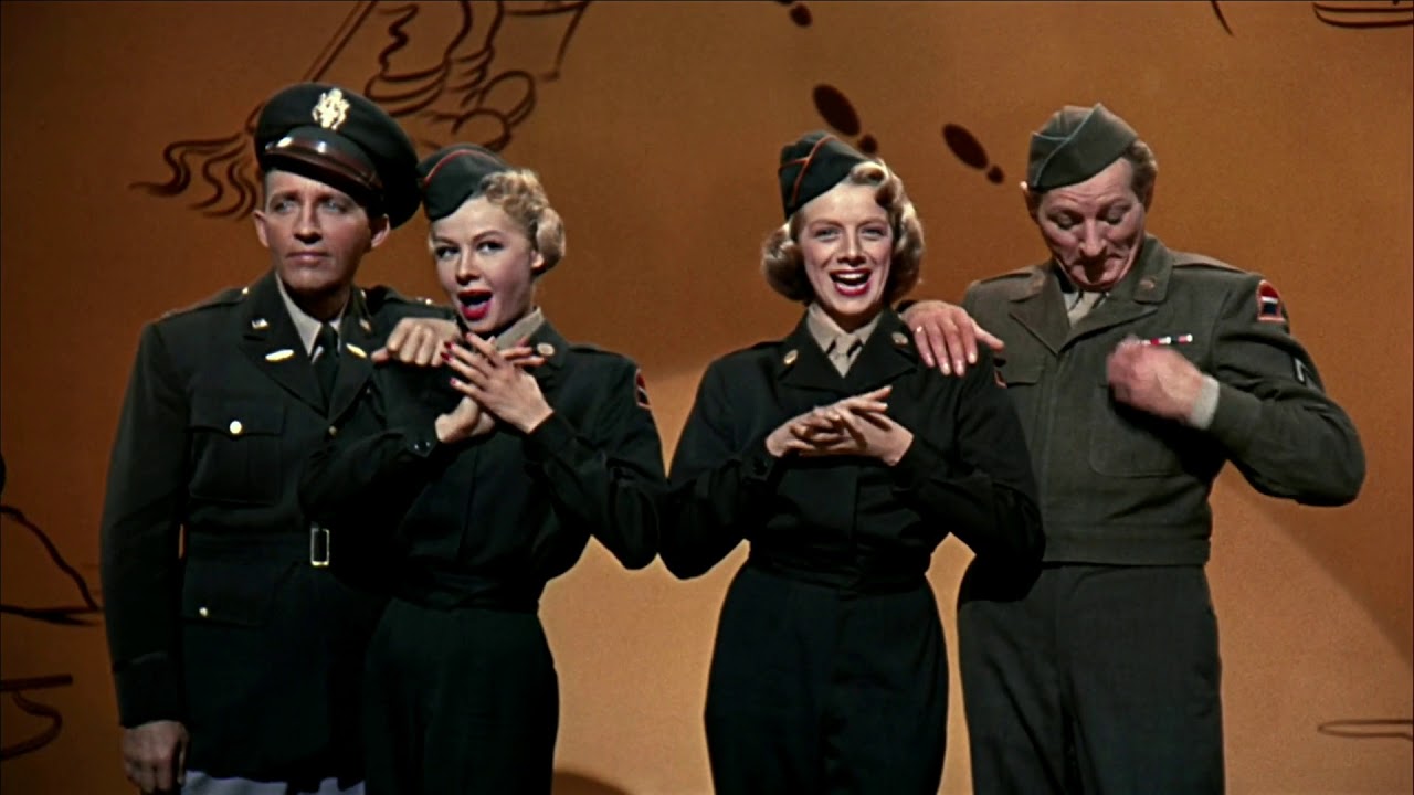 Song lyrics to Gee, I Wish I Was Back In The Army by Irving Berlin, sung by Bing Crosby, Danny Kaye, Rosemary Clooney, and Vera-Ellen in White Christmas