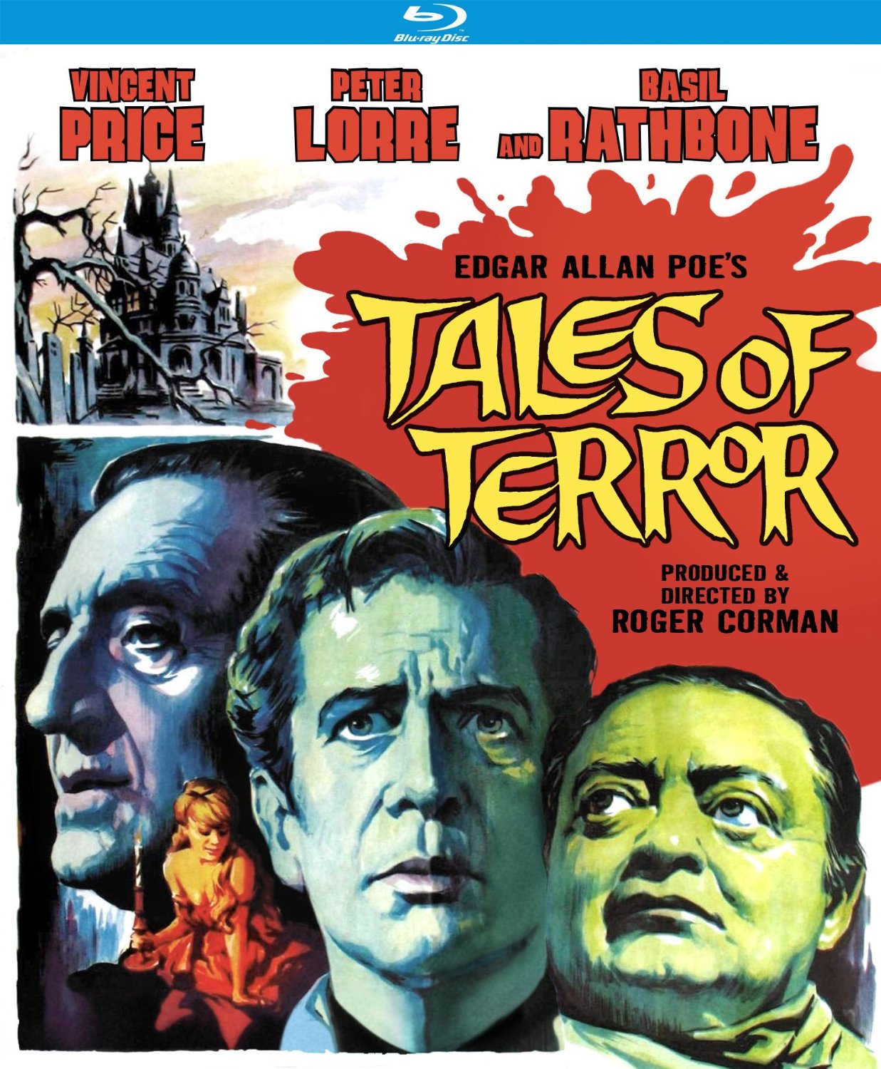 Tales of Terror (1962) starring Vincent Price, Peter Lorre, Basil Rathbone, Joyce Jameson by Roger Corman