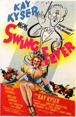 Swing Fever, starring Kay Kyser Marilyn Maxwell, Nat Pendleton, Lena Horne