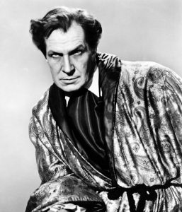Vincent Price as the grieving, obsessed husband in Morella