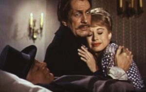 Peter Lorre, Vincent Price & Joyce Jameson in "Tales of Terror"