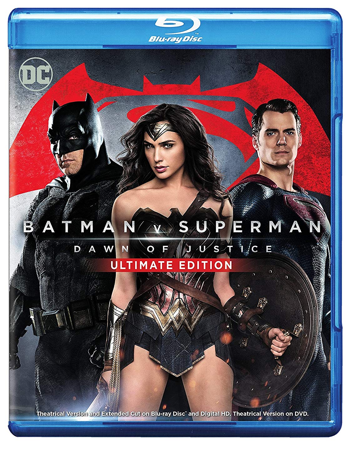 Batman v Superman: Dawn Of Justice (2016), starring Ben Afleck, Henry Cavill, Gal Gadot