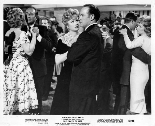 Lucille Ball and Bob Hope dancing in "The Facts of Life"
